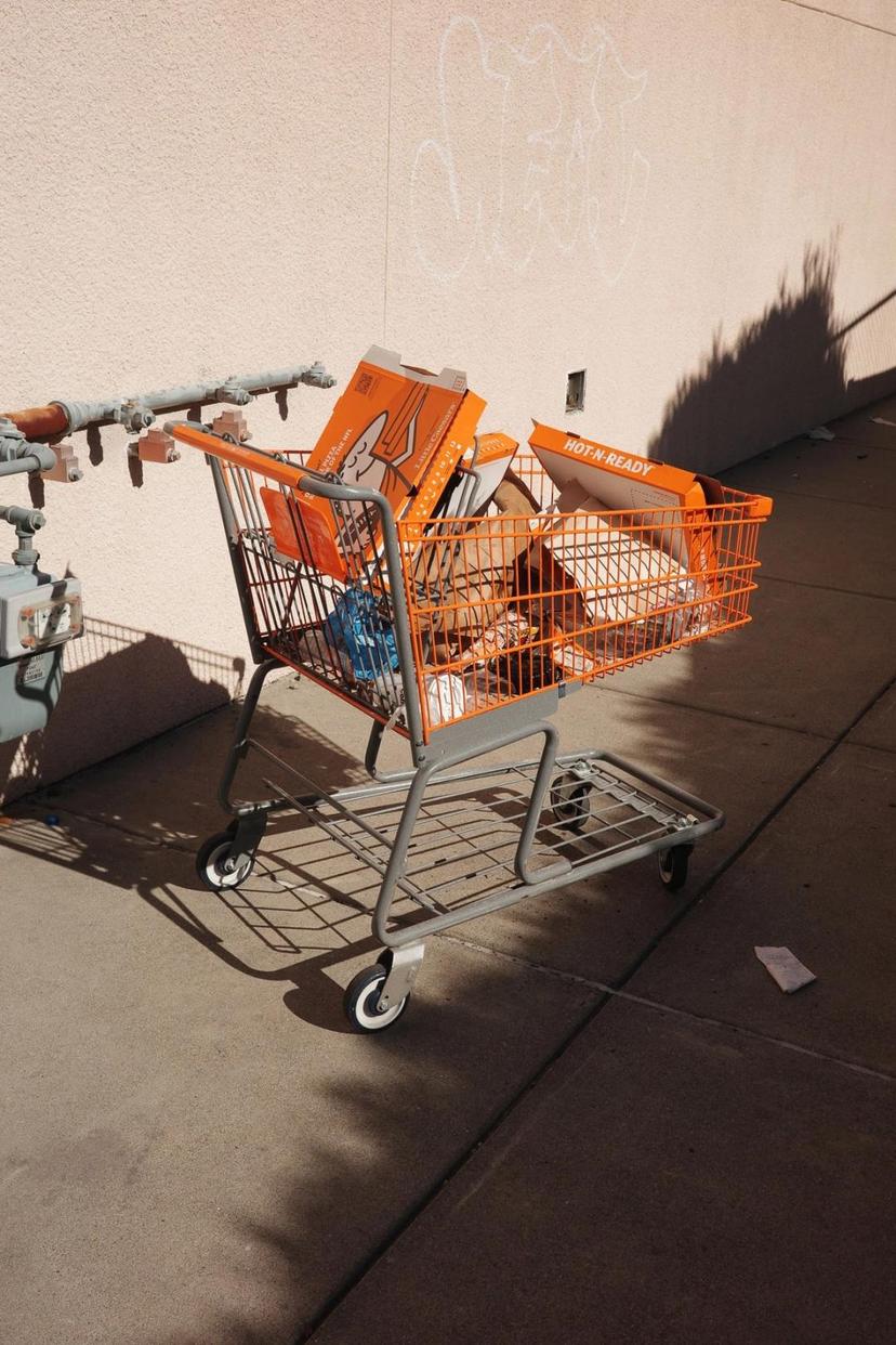 Shopping Cart Orange